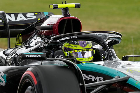 Lewis Hamilton of Britain